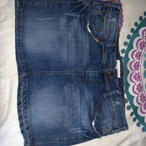 Jean skirt